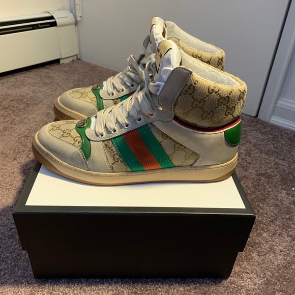 Gucci Sneakers Men Screener GG Hightops 7.5 (US 8) - Picture 2 of 6